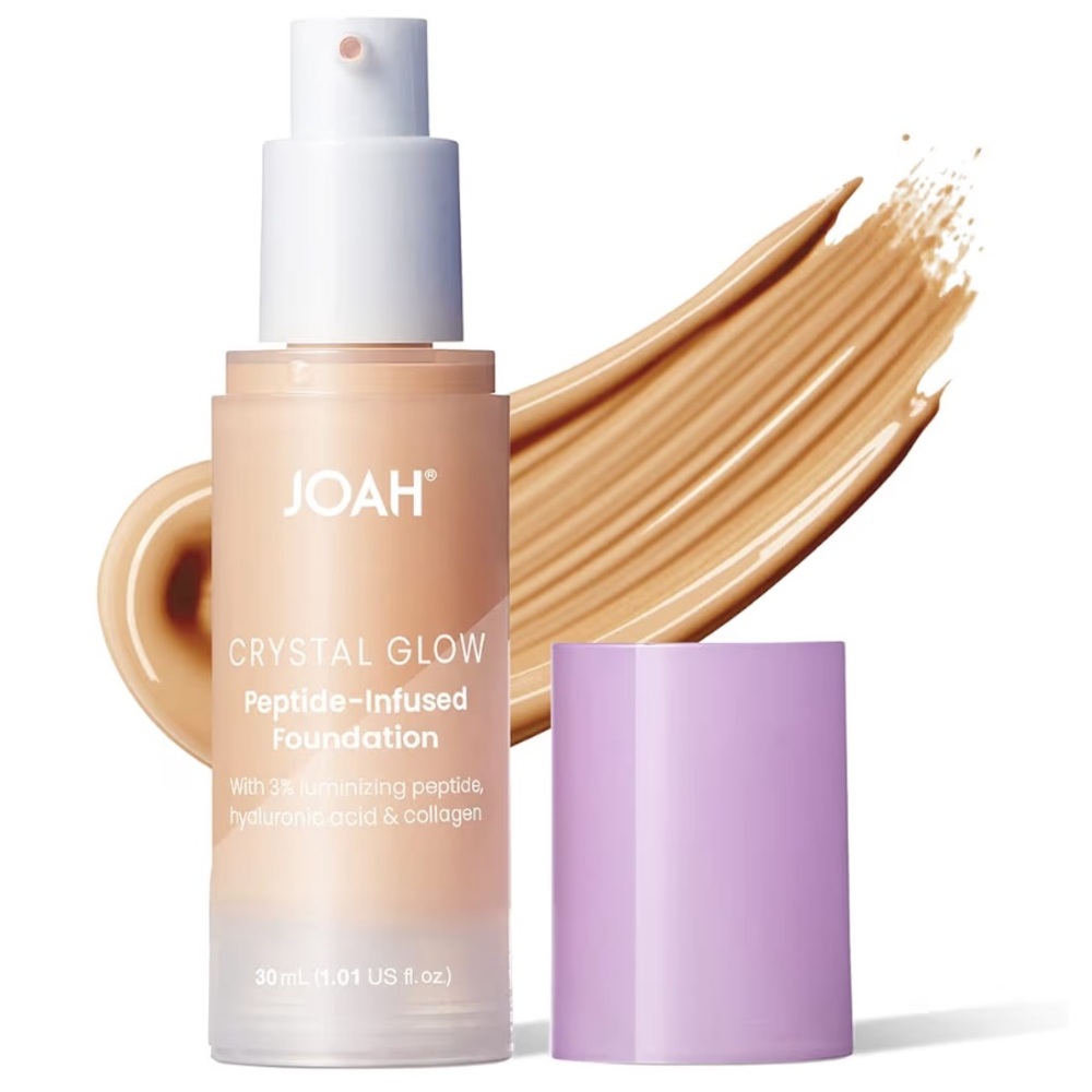 JOAH Crystal Glow Peptide-Infused Foundation Fair With Cool Undertones FC040